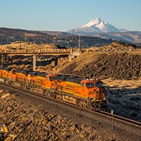 BNSF in the Columbia River Gorge