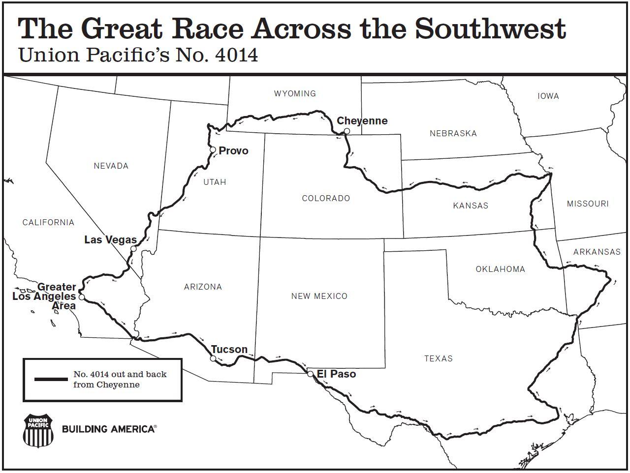 UP Great Race Across the Southwest