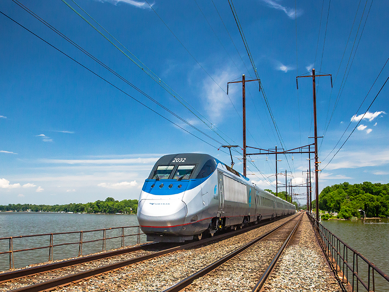 Amtrak Ups Acela Speed in New Jersey