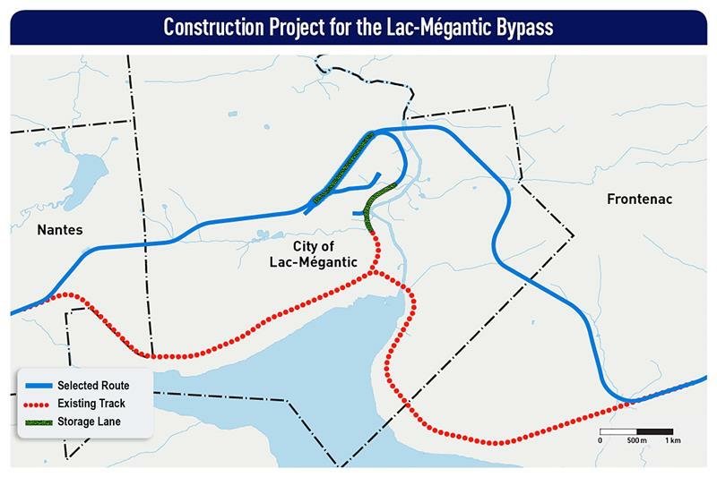 Quebec Announces Lac-Mégantic Bypass Construction to Begin Next Year