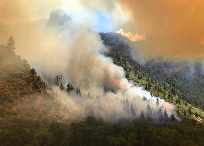 Wildfire Closes Former Rio Grande in Colorado