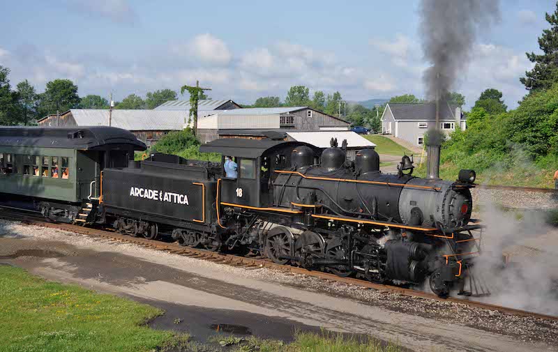 Arcade & Attica Hopes to Start Reassembly of 2-8-0 in 2021