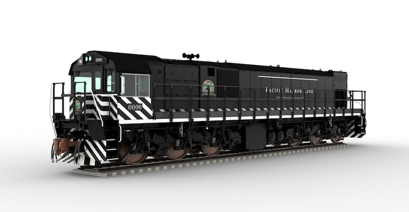 Pacific Harbor to Test Battery-Powered Locomotive