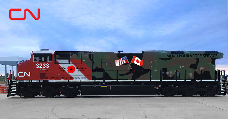 CN to Release Veterans Tribute Units
