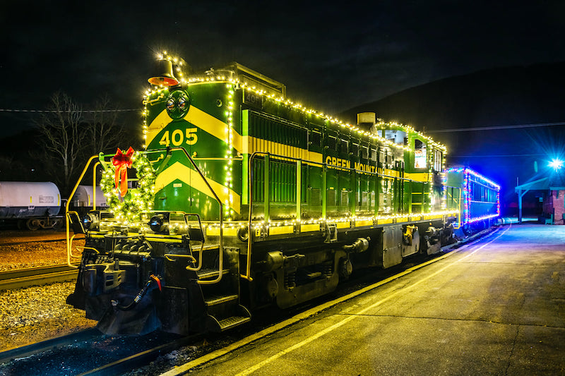 Vermont Rail System to Run Holiday Lights Train