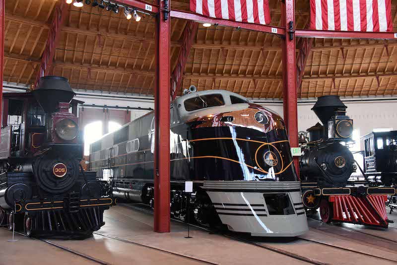 B&O EA On Display in Historic Roundhouse For One More Week