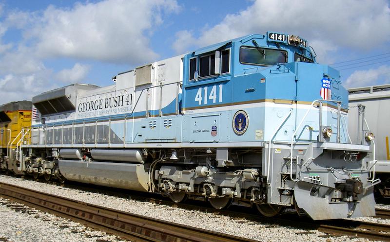 George H.W. Bush SD70ACe to Move to Texas A&M This Spring