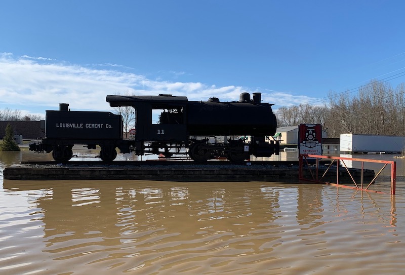 Kentucky Railway Museum Suffers Flood Damage