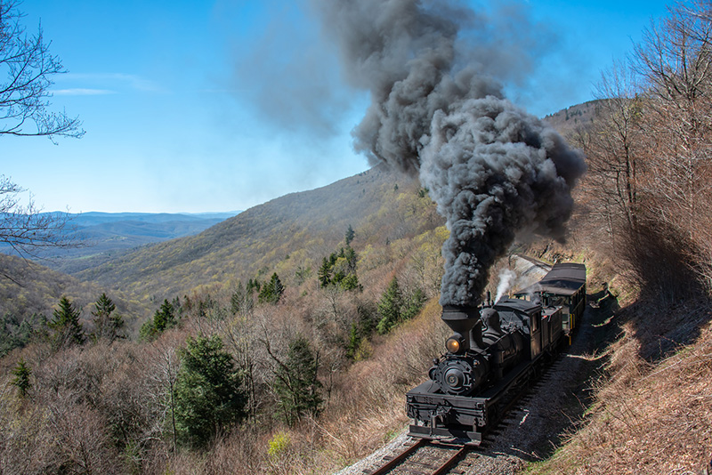 Photo Line: West Virginia’s Cass Scenic Railroad in 2021