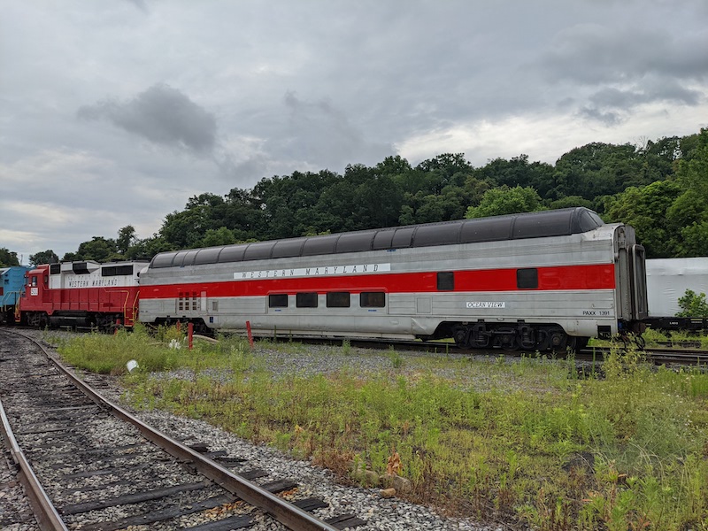 Former Amtrak ‘Great Dome’ Enters Service on Western Maryland Scenic