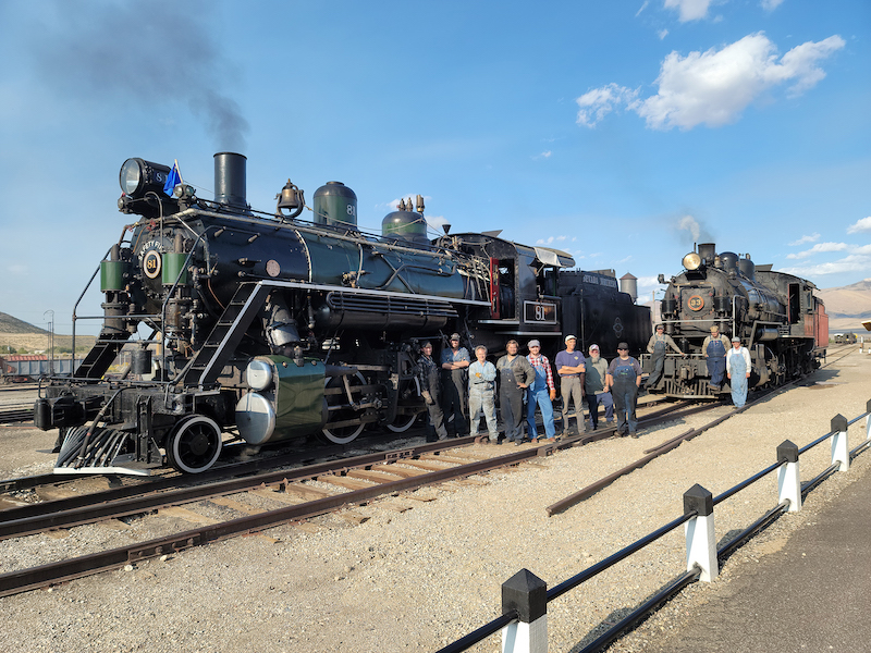Nevada Northern Railway Completes Restoration of 2-8-0
