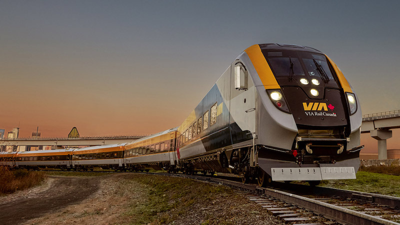 VIA Rail Shows Off New Siemens Corridor Trains