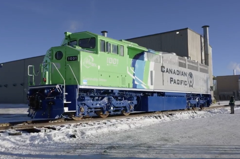 Canadian Pacific Prepares to Put First Hydrogen Locomotive into Service