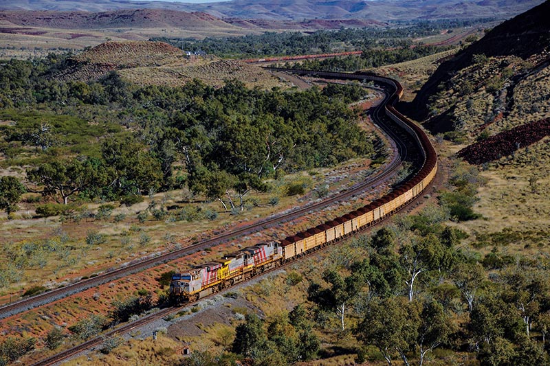 Pilbara Iron Ore Railroads