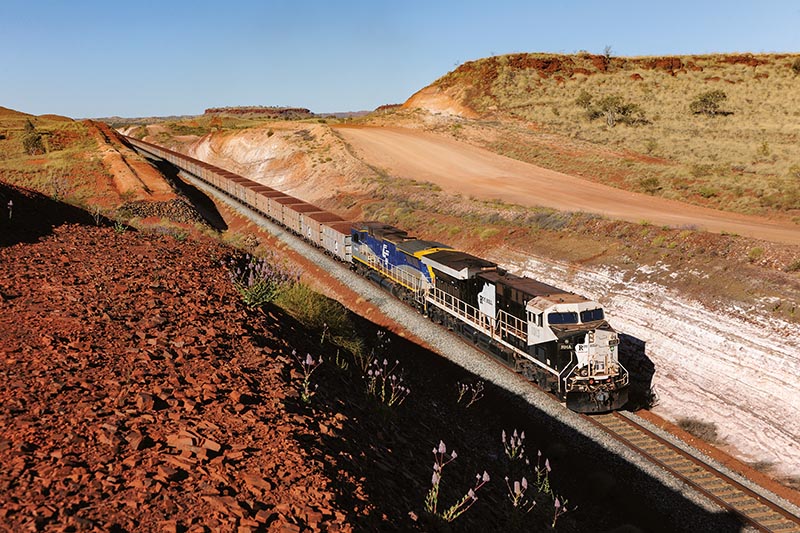 Pilbara Iron Ore Railroads
