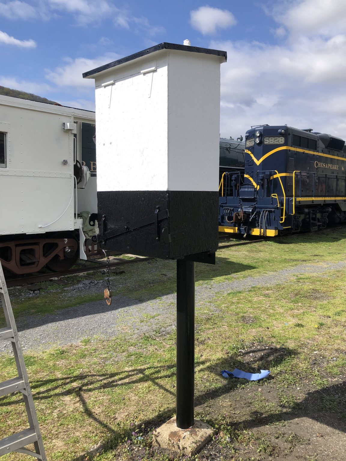 C&OHS Restores Vintage Railway Phone Box Railfan & Railroad Magazine