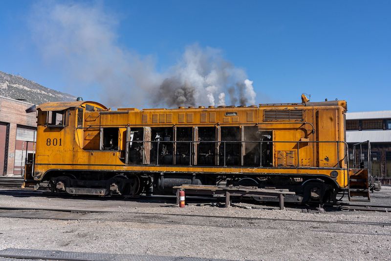 Nevada Northern Fires Up Baldwin Diesel