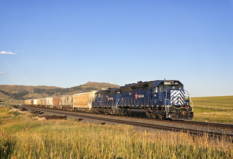SD45s Scrapped on Montana Rail Link