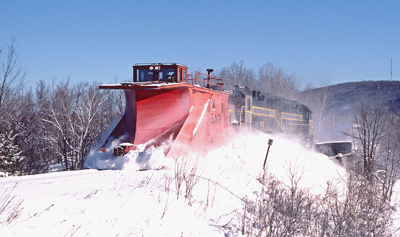 How Railroads Fight Snow
