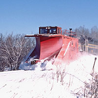 How Railroads Fight Snow