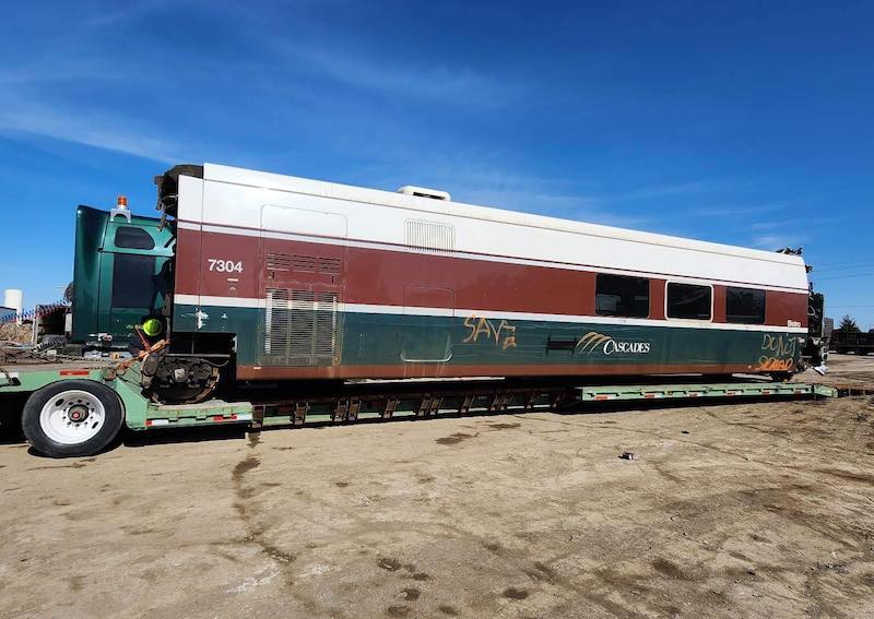 Northwest Railway Museum Acquires Last ‘Cascades’ Talgo Series VI Car