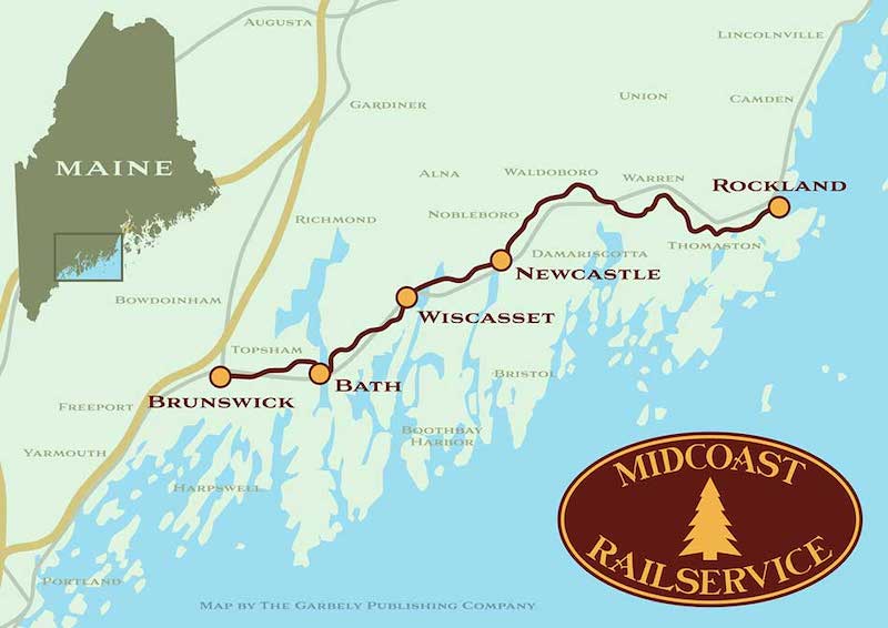 Maine’s Midcoast Railservice to Begin Offering Excursions This Weekend