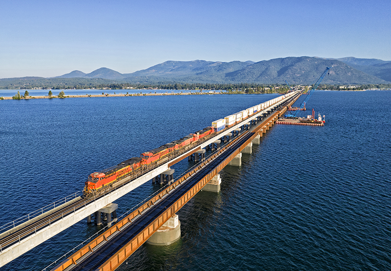 BNSF Completes Critical Idaho Bridge Project