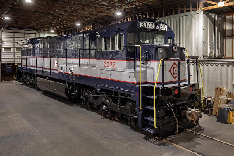 Cosmetically Restored U34CH Makes Debut in New Jersey