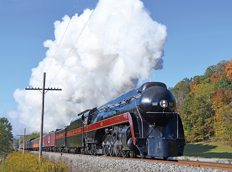 Fast Repairs Prepares N&W 611 For Final Fall Excursions