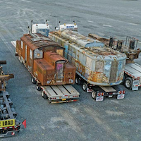 Rare New York Central Electrics Readied for Move to New Home