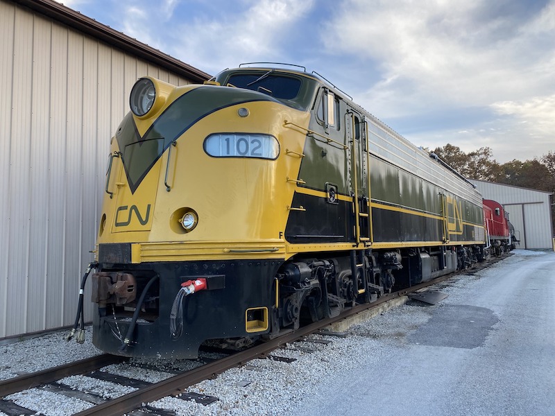 Canadian National Donates E-unit to Monticello Railway Museum