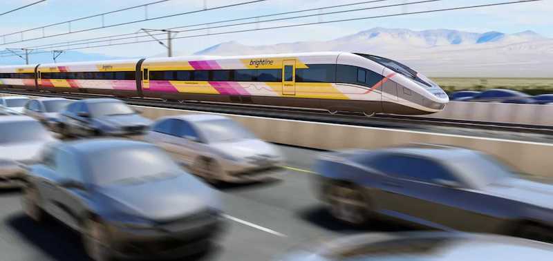 Brightline Selects Siemens to Build Trainsets for Las Vegas High-Speed Operation
