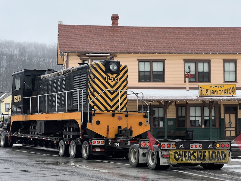 East Broad Top Acquires Diesel From Durango & Silverton