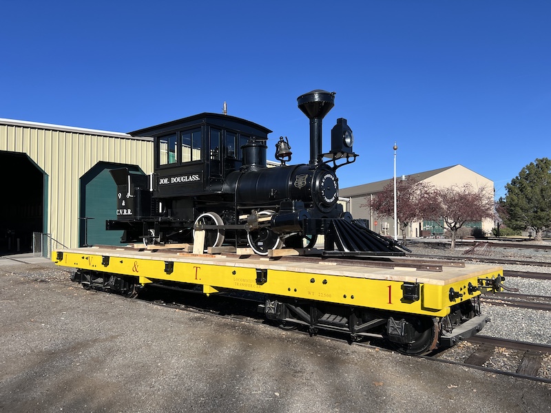 Nevada State Railroad Museum Restores V&T Transfer Car