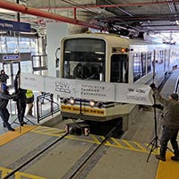 Buffalo NFTA Metro Rail Opens New DL&W Station