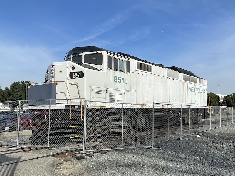 Metrolink F59PH Preserved in California