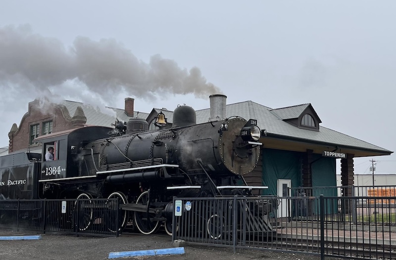 Northern Pacific 4-6-0 Runs Again in Washington