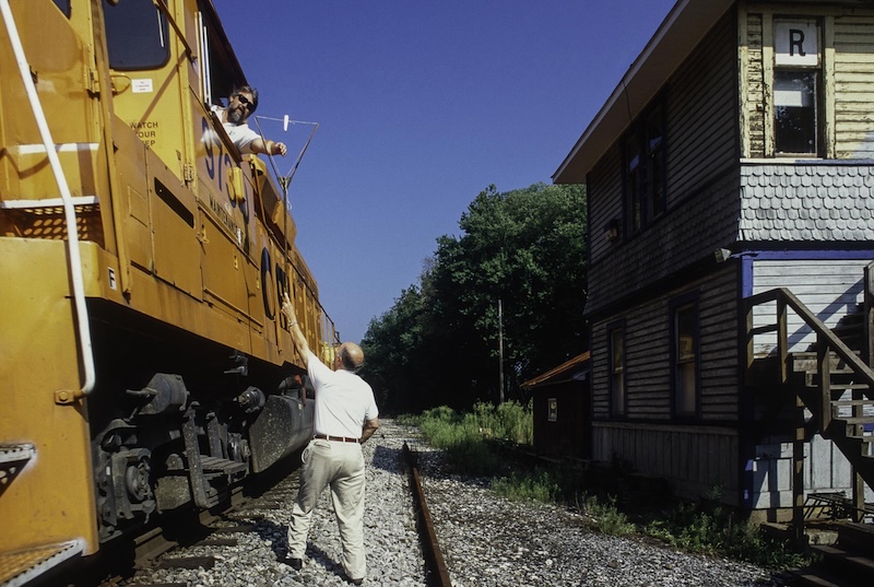 Historic B&O Tower Damaged in Fire