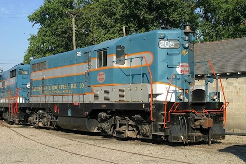 N.C. Transportation Museum Acquires Aberdeen & Rockfish GP7