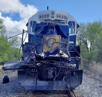 ‘Canyon Spirit’ Derails After Hitting Tanker Truck