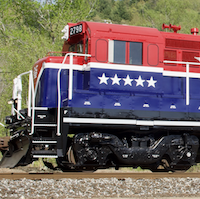 Naugatuck Railroad Unveils Semiquincentennial Unit