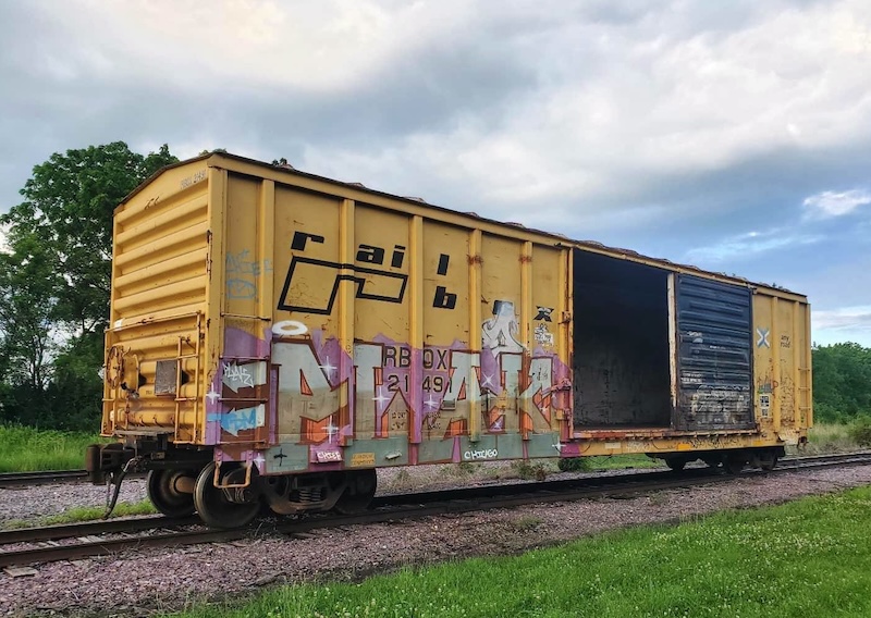 IRM Saves 50-Foot Railbox Boxcar