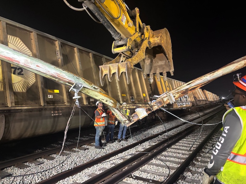 Freight Derailment Knocks Out South Shore Service