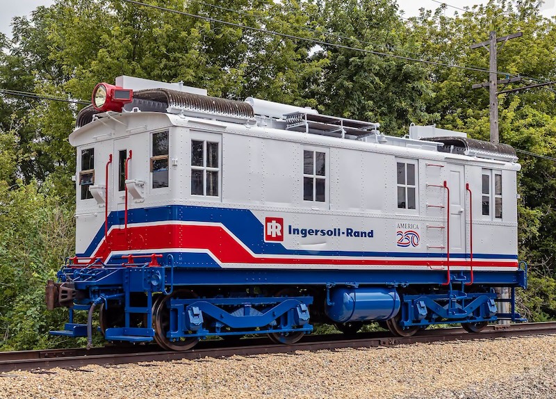 Oldest Diesel at IRM Gets New Paint