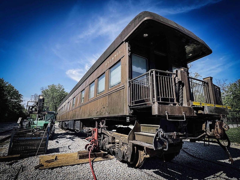Fort Wayne Group Acquires Historic Nickel Plate Business Car