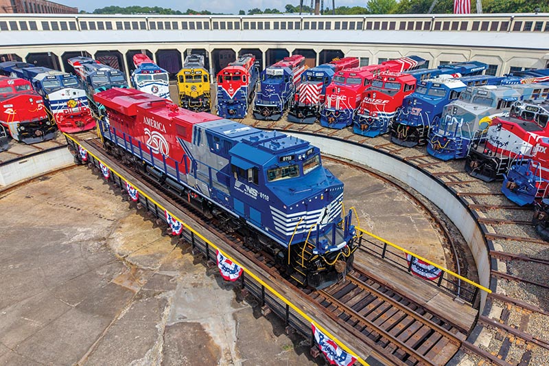 America 250 Locomotive Celebration at Spencer