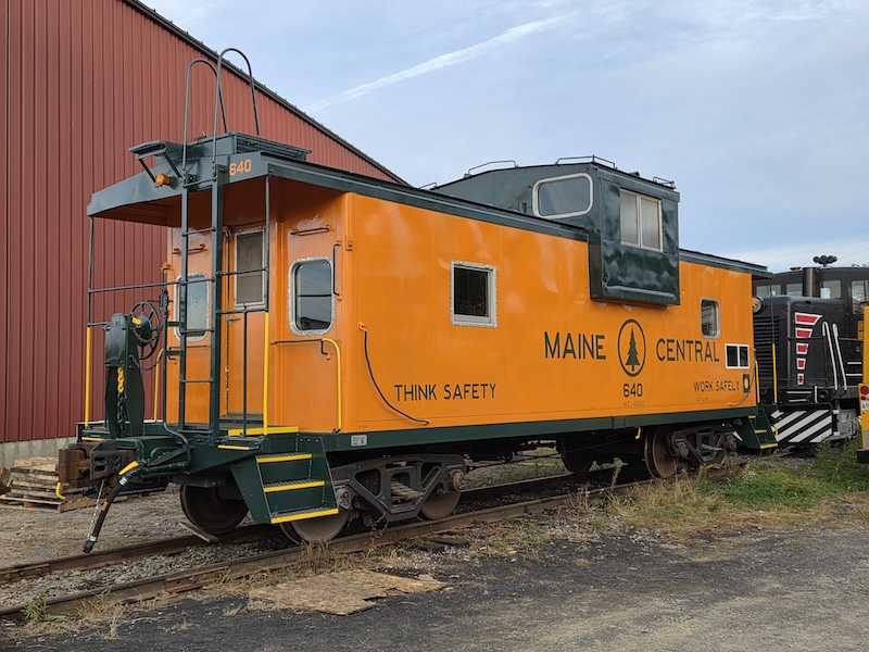 Maine Central Caboose Restored By Family