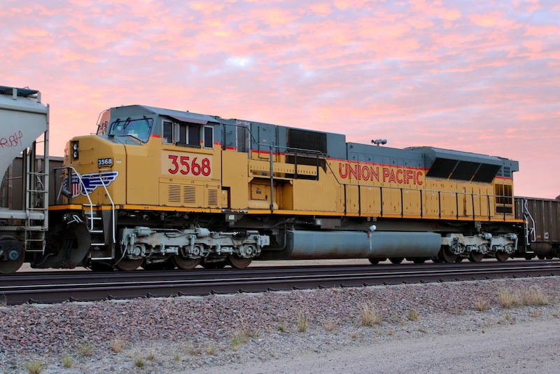 Union Pacific SD9043AC Preserved