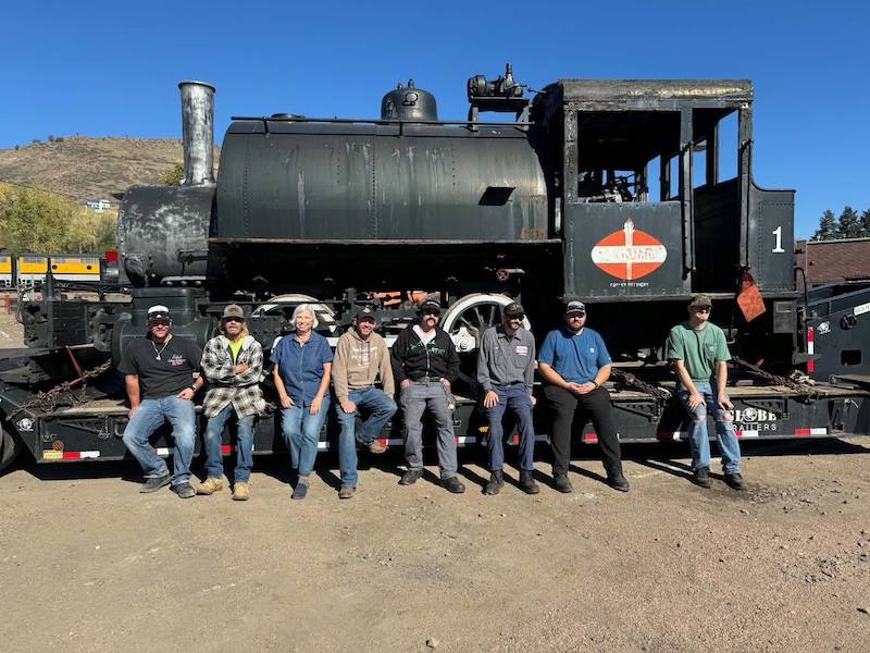 Standard Oil Tank Engine Heads Home to Wyoming
